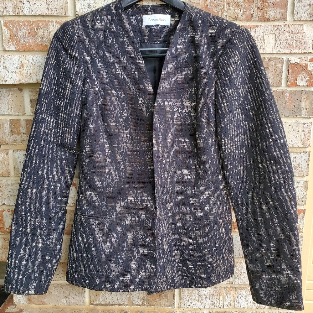 [Calvin Klein] Black Blazer